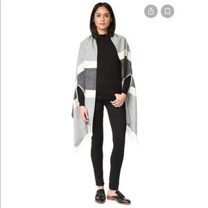 Madewell Cape Scarf in Woodward Stripe